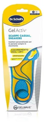 Imagen del producto de Zapatos casual Scholl Gelactiv, marca Snickers, talla pequeña, nueva colección 2025, un par
