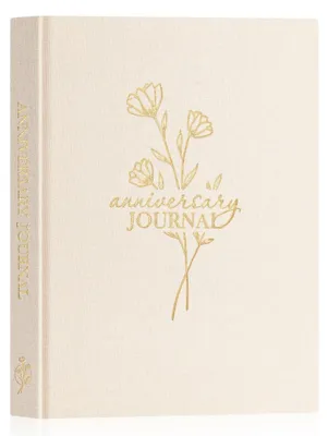 Immagine prodotto di Diario per il giorno del matrimonio, quaderno in lino, 190 pagine, color beige, album dei ricordi per coppie