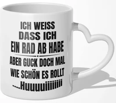 Produktbild von 22Feels Lustige Tasse Büro Humor Spruch Wichteln Geschenk Secret Santa Arbeitskollege Kaffeetasse Witzig Männer Frauen (Herzhenkel Weiss)