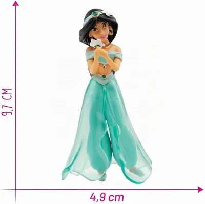 Produktbild von BULLYLAND Prinzessin Jasmin, 3 Jahr(e), Disney, Mehrfarbig, Polyvinylchlorid (PVC)