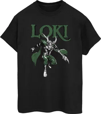 Produktbild von Marvel - T-Shirt für Damen BI48831 (XXL) (Schwarz)