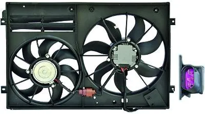 Produktbild von DIEDERICHS DCL1232 Lüfter Motorkühlung Kühlerlüfter für VW GOLF VI (5K1) Wasserkühler