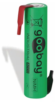 Obrázok produktu pre Goobay 55653, Nabíjateľná batéria, AAA, Nikel-Metal Hydrid (nimh), 1,2 V, 1 kusov, 800 mAh