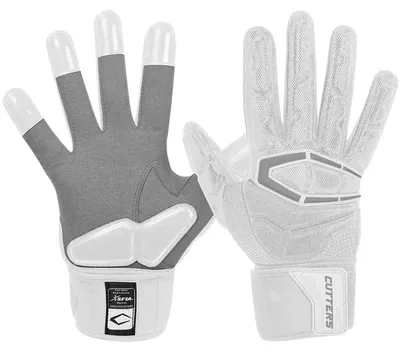 Image de Gants de Football américain Cutters Force 3.0 Lineman S932 Blanc