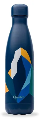 Thermosflasche 500 ml, Blau, doppelwandig, Edelstahl