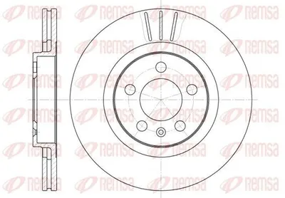 Produktbild von 2x REMSA Bremsscheibe 6546.10 vorne für VW Golf IV Schrägheck (1J1) 280mm 36 5mm