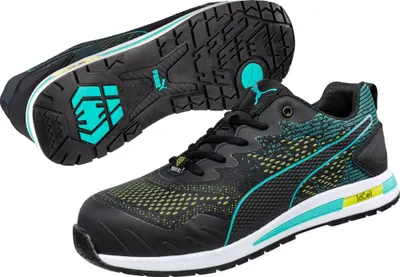 Produktbild von Puma Sicherheitsschuh Vivid GH Low nach EN ISO 20345:2011 S1P ESD HRO SRC schwarz Größe 37