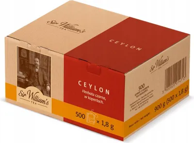 Obrázek produktu pro Čaj Sir Williams Tea Ceylon, 500 sáčků x 1,8 g (900 g).