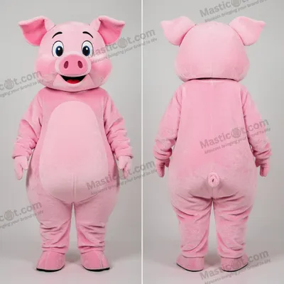 Obrázek produktu pro Roztomilý MASTICOT růžový prasečí maskot kostým