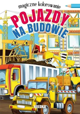 Imagen del producto de Pojazdy na budowie. Magiczne kolorowanie