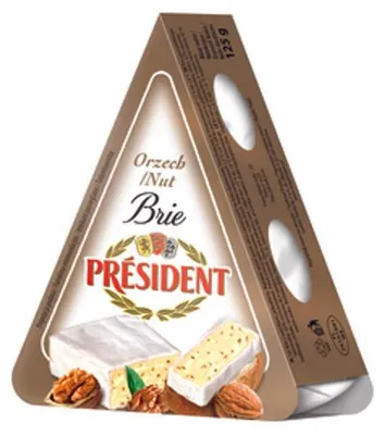 Zdjęcie produktu dla Brie President Orzech 125g