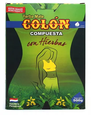 Zdjęcie produktu dla Yerba mate Colon Hierbas 500 g superfood wegetariańskie