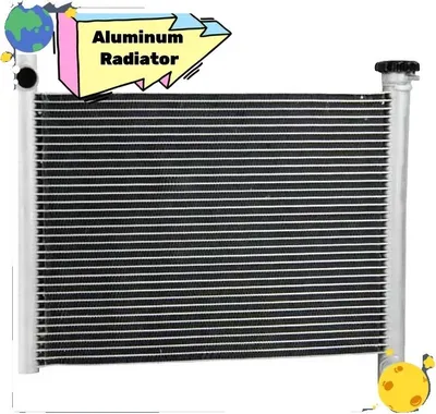 Zdjęcie produktu dla Radiator, Wysokiej jakości aluminium, Solidna wydajność chłodzenia, Trwała konstrukcja