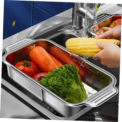 Produktbild von Ausziehbarer Siebkorb aus Edelstahl 304 für die Küche