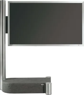 Immagine prodotto di Supporto TV di design Wissmann individual art 110-2 (con rotelle) in acciaio inossidabile per TV da 55" a 70"