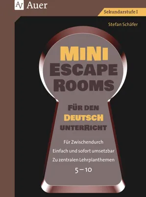 Produktbild von Mini-Escape Rooms für den Deutschunterricht