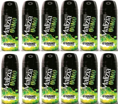 Produktbild von Malizia Uomo Sound Deodorant 12 x 100 ml