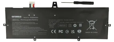 Produktbild von EXTENSILO Akku Ersatz für HP L02478-855, L02475-855 für Notebook (7300 mAh, 7,6 V, Li-Ion)