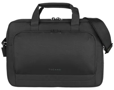 Imagen del producto de Tucano BSTN1314-BK, maletín, 35,6 cm (14"), con correa para el hombro