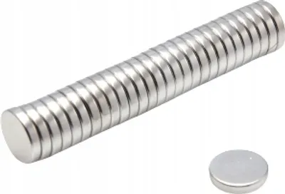 Immagine prodotto di Magnete cilindrico al neodimio MW 10x2 mm N38 1000 pezzi