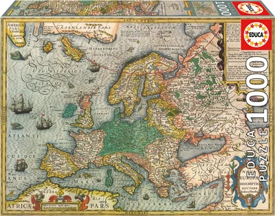 Immagine prodotto di EDUCA Puzzle Mappa dell'Europa 1000 pezzi