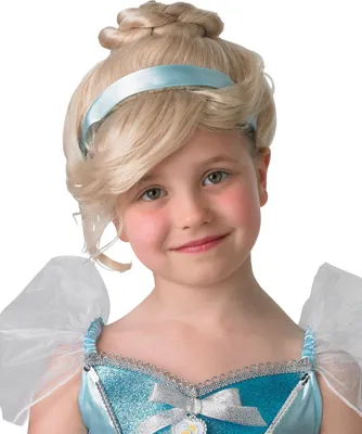Produktbild von Rubies 52738 Cinderella Kinder Perücke - Disney Prinzessin