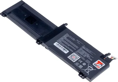 Obrázok produktu pre Batéria T6 Power pre notebook Asus, číslo dielu C41N1716, Li-Poly, 15,4 V, 4940 mAh (76 Wh), čierna
