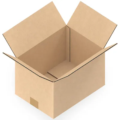 Produktbild von KK Verpackungen 100 Stück Versandkartons 385 x 285 x 250 mm Kartons 1-wellig, Faltkartons