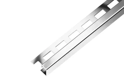 Obrázek produktu pro SP7 ukončovací lišta Q ACARA, pravidelná, nerez V4A kartáč, 10 mm, 2,5 m