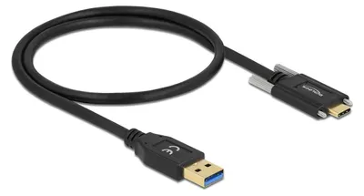 Productafbeelding van Delock USB-kabel - 24-polige USB-C (man) naar 24-polige USB-C (man)