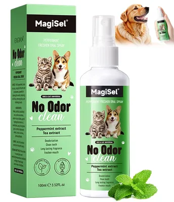 Image de Spray buccal pour chiens et chats, pour une haleine fraîche