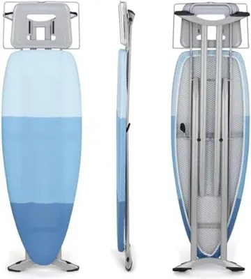 Produktbild von Famanu Bügelbrett mit Halter für Dampfeinheit - Bügelbrett für Dampfgenerator