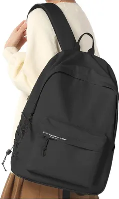 Productafbeelding van Schooltas voor tieners - Casual, waterdichte dagrugzak voor school en reizen met 14 inch laptopvak