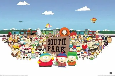 Zdjęcie produktu dla South Park – Postacie – 61 x 91,5 cm – Plakat