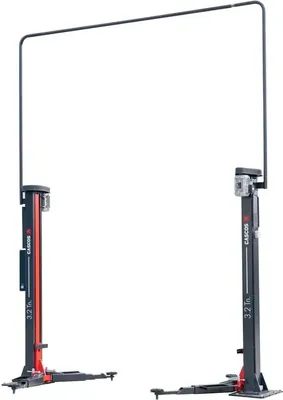 Produktbild von 2 Säulen Hebebühne 3200kg 1960mm 2200W 400V |-| 2700mm Säulenhebebühne bodenfrei