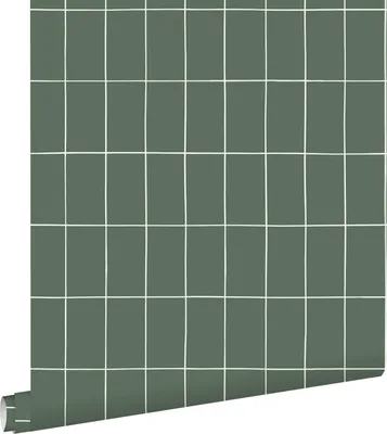 Obrázek produktu pro ESTAhome tapety malé dlaždice šedozelená a bílá 53 cm x 10,05 m