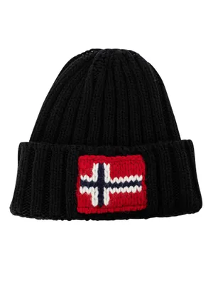 Produktbild von Napapijri Semiury Beanie, Schwarz One Size