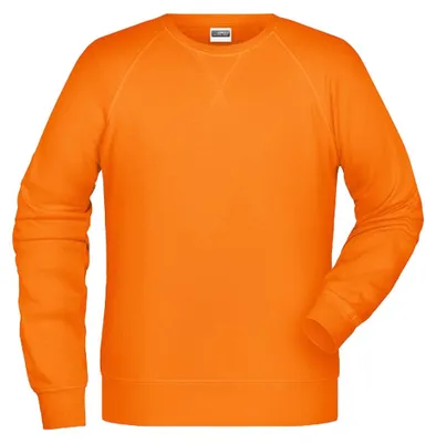 Produktbild von James and Nicholson - Sweatshirt für Herren LT2494 (3XL) (Orange)