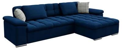 Produktbild von MIRJAN24 Ecksofa Diana, Eckcouch mit Bettkasten und Schlaffunktion, Polsterecke (Kronos 09 + Senegal 818, Seite: Rechts)