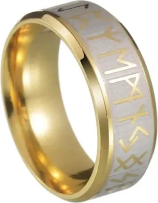 Produktbild von VI-32074 Herrenring - Gold 52mm für Männer KP32074