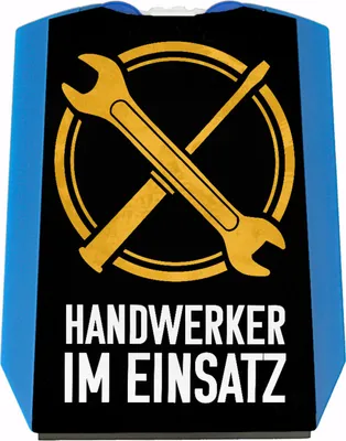 Produktbild von Handwerkereinsatz Parkscheibe mit 2 Einkaufswagenchips