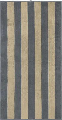 Produktbild von Erwin Müller Liegetuch grau-beige 90x180 cm