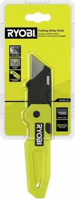 Produktbild von RYOBI Universalmesser, Cuttermesser mit Gürtelclip, klappbar, RHCKF-2
