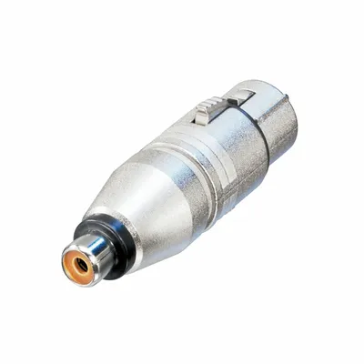 Zdjęcie produktu dla Neutrik - 3-biegunowy wtyk XLR żeński na RCA/phono żeński
