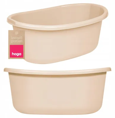 Obrázek produktu pro Hoga Ovale miska plastová 45l béžová