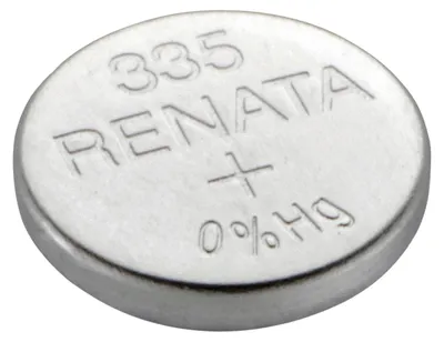 Produktbild von RENATA Knopfzelle 335, 6mAh, Silberoxid