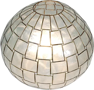 Zdjęcie produktu dla Näve Leuchten Lampa stołowa Shell "SHELL" Lampa stołowa Shell "SHELL" Lampy stołowe - Lampa stołowa Shell "Shell", lampa stołowa wykonana z muszli w kolorze złotym, Ø 40 cm, gniazdo E27