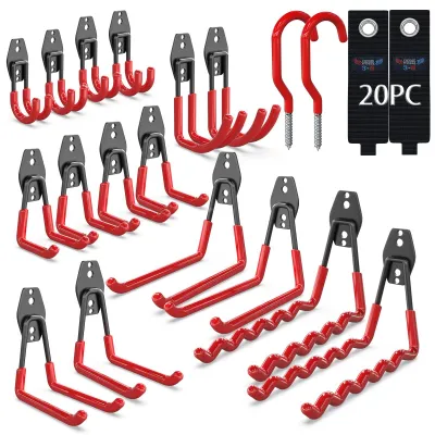 Produktbild von Garagehaken Set von 20 für Wandlagerung