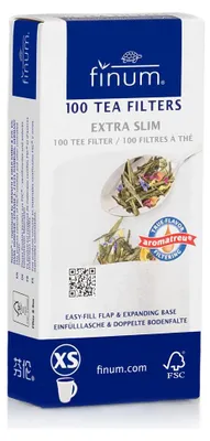 Produktbild von 100 TEEFILTER - Große Teefilter für losen Tee, Papier-Filter, 100 XS