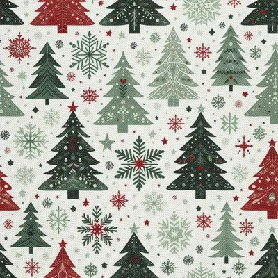 Produktbild von OUTDOOR DEKOSTOFFE OXFORD - Motiv Weihnachtsferien | DX1868